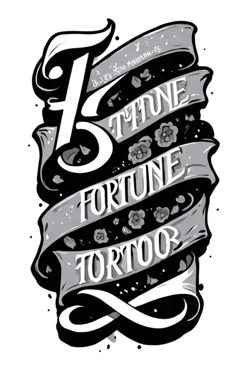 Fortune Helps Lettering
