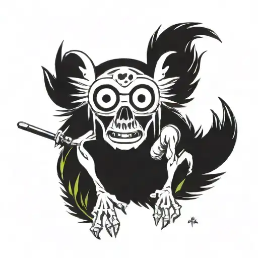Princess Mononoke And Kodama
