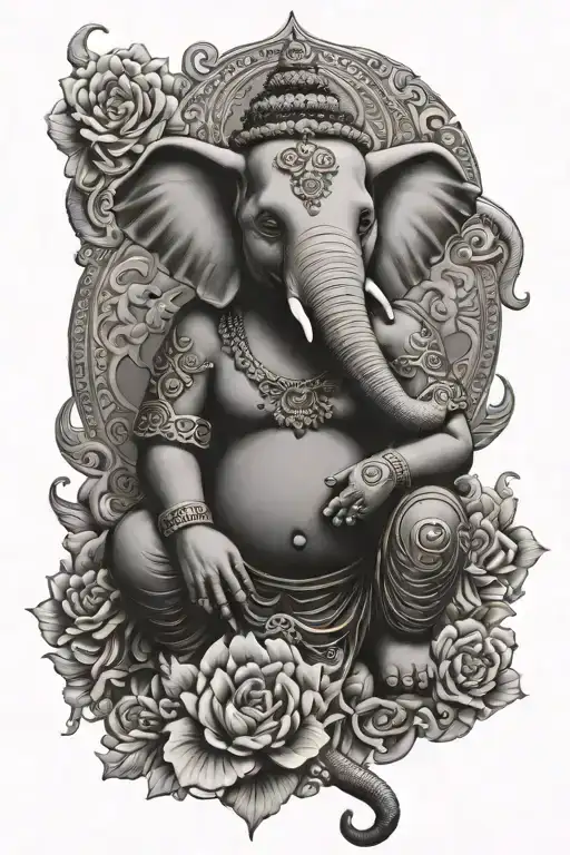 Elegant Elephant Buddha Genre