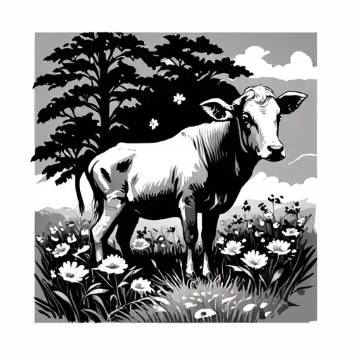 Farm Animals And Nature