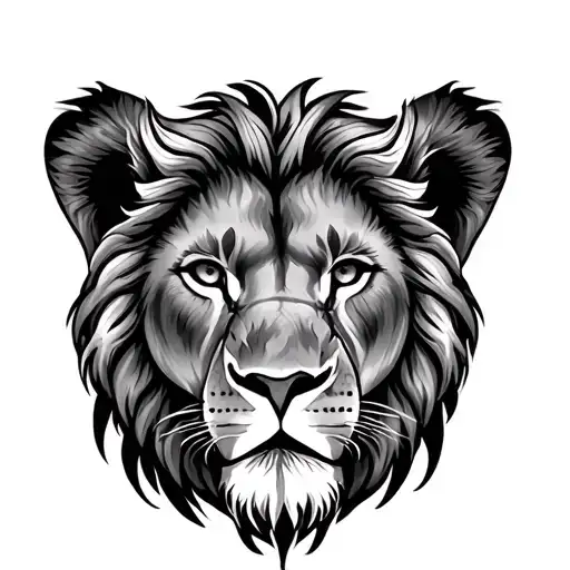 Lion On Shoulder To Sleeve
