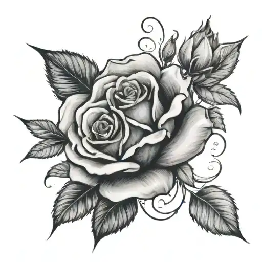 What Is Understood Doesn't Have To Be Explained The Tattoo With Roses