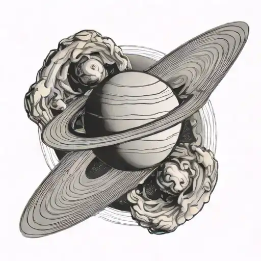Saturn With Twin