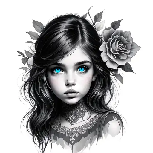 Blue Eyes Girl