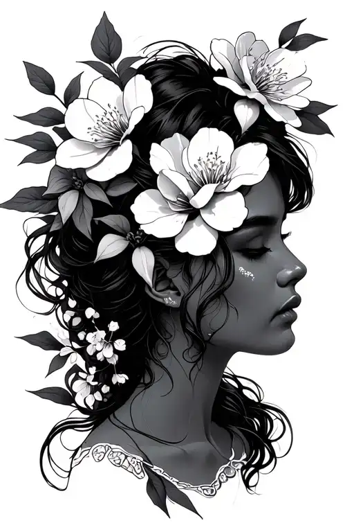 Japanese Cherry Blossom Domestic Violence Survivor