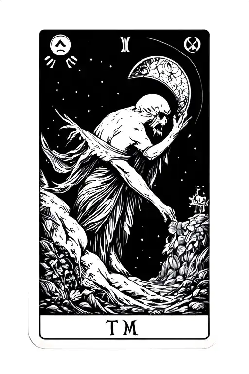 Tarot Card Featuring Time