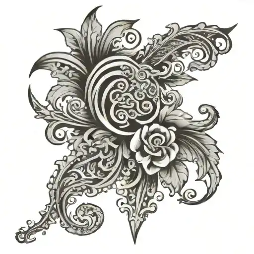 Fineline Ornamental Collerbone