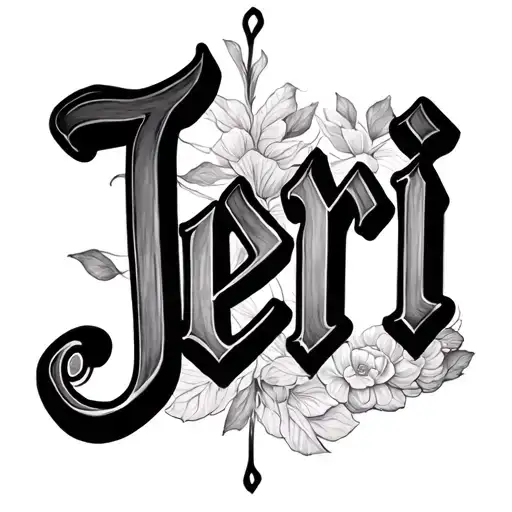 Jeri Name Written