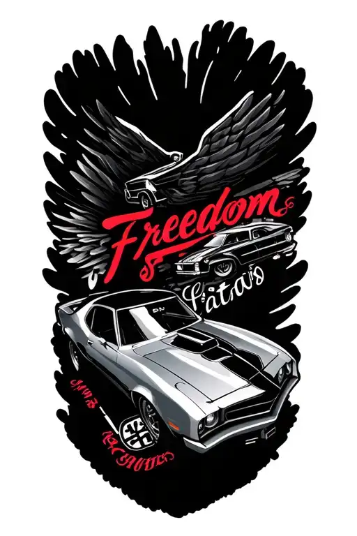 Fast Cars And Freedom Written Along