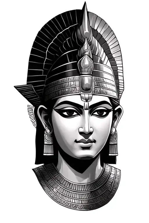 Egyptian Gods Bishnu And Shiva