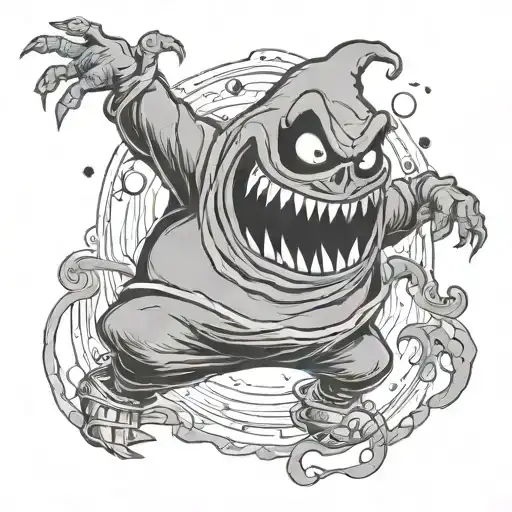 Oogie Boogie Dancing With His Bugs