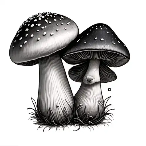 Rosa Cancer And Miky Mause Mushroom