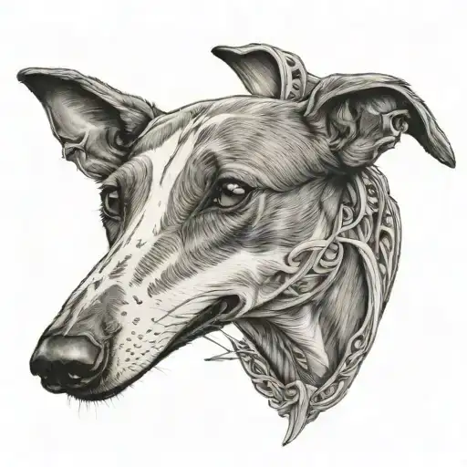 Greyhound But Its Face Is A Hammer
