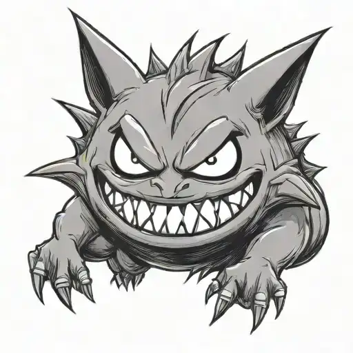 Gengar In Spiderlikes