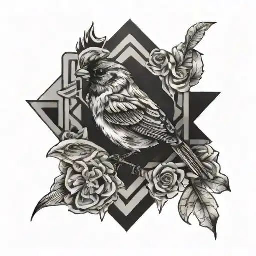 Sparrow & King Geo Symteric Shapes