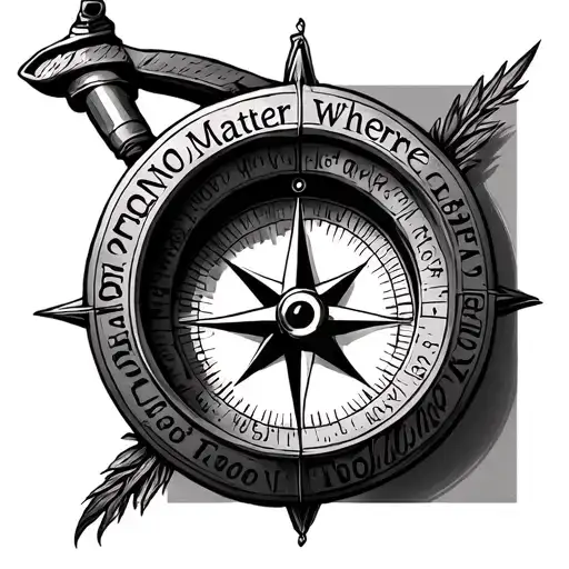 Compass And Words No Matter Where