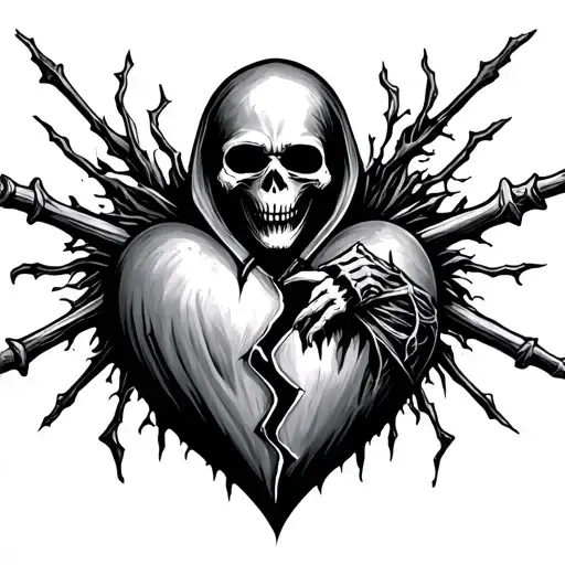 Grim Reaper Broken Heart