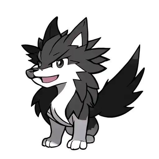 Pokemon Arcanine Black