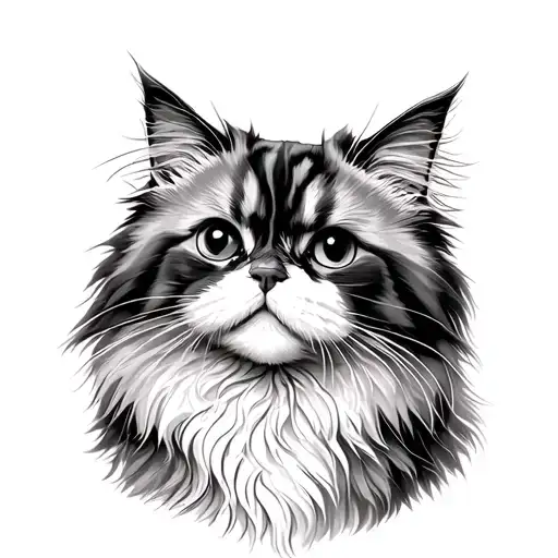 Calico Persian Cat