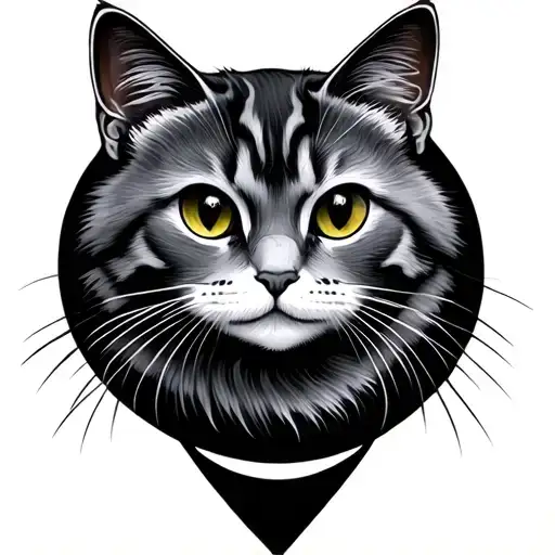 Semicolon Simple Cat