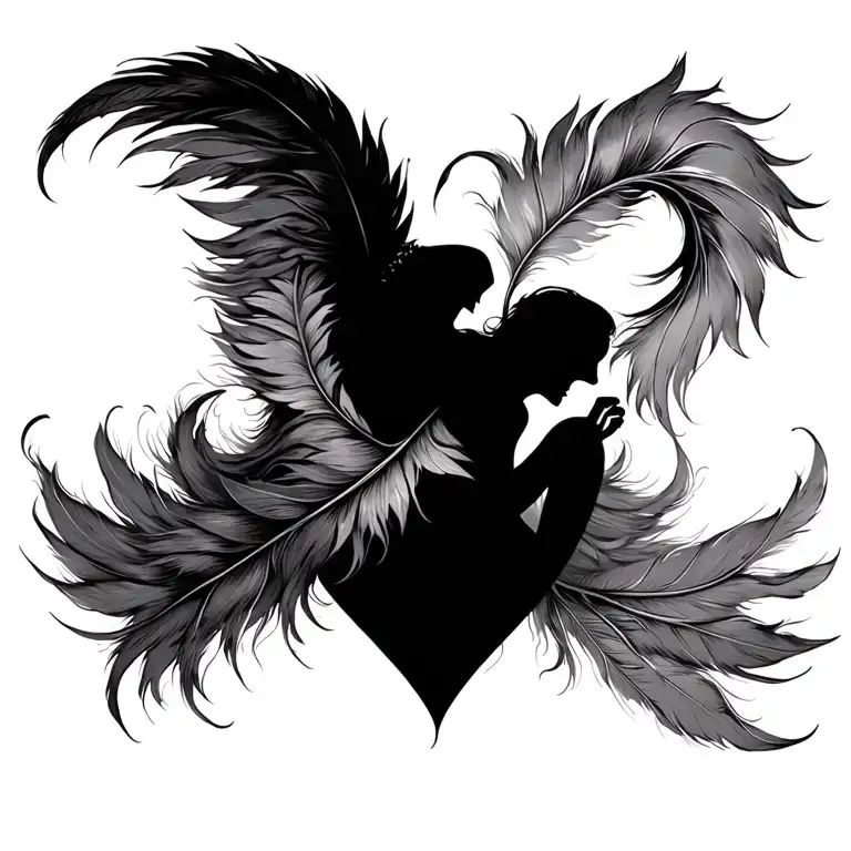 Stephanie Forever In A Heart And Feather