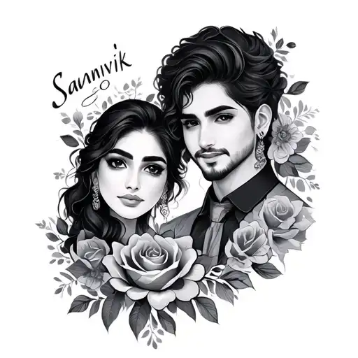 Adding Two Names Together The Names Are Saanvi And Saanvik