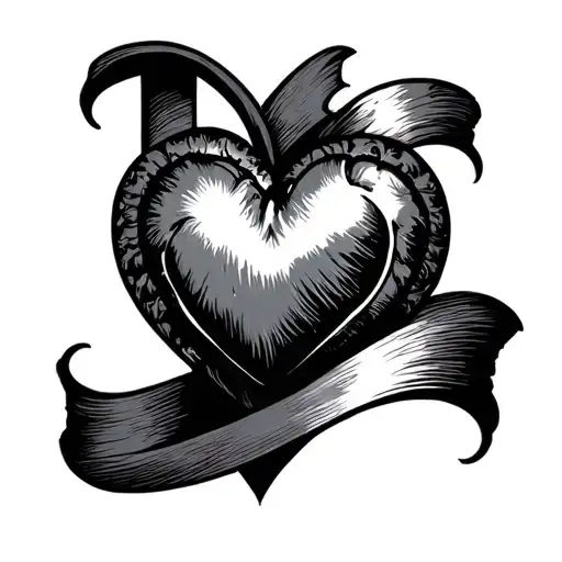 T Heart T