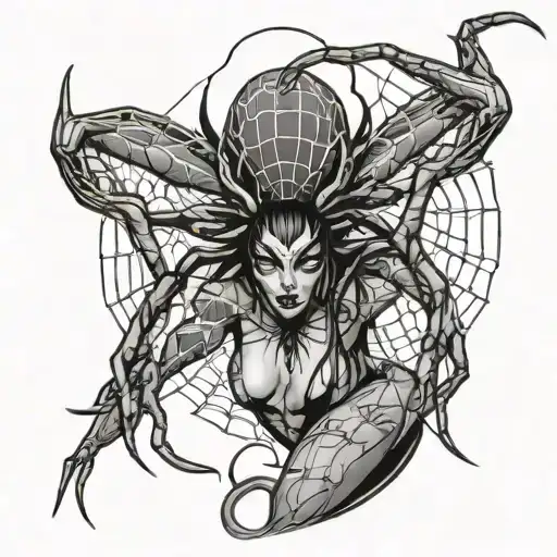 Sexy Spider Lady