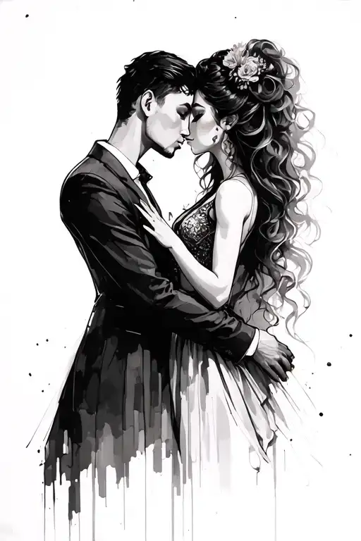 Jonathan And Sariyah In Love Artist Painting