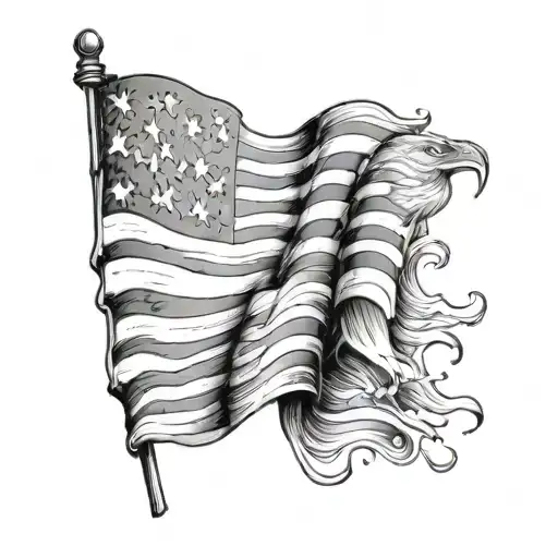 American Flag Morphing