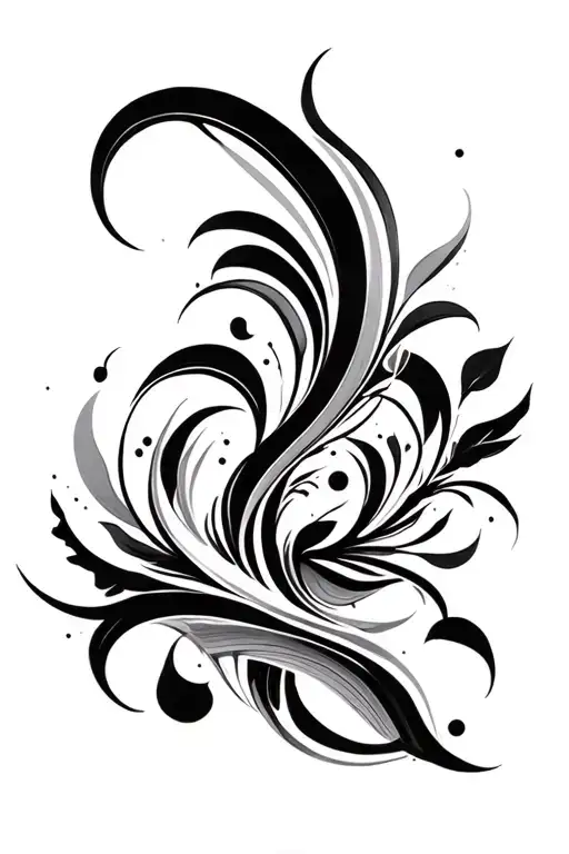 Minimalist Ornamental Combined With Abstract Lines