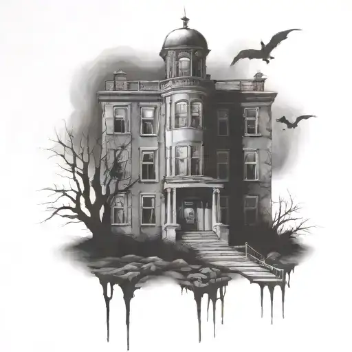 Hospital With Ghostly Souls Leaving