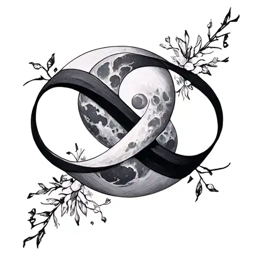 Infinity Symbol Merge Moon