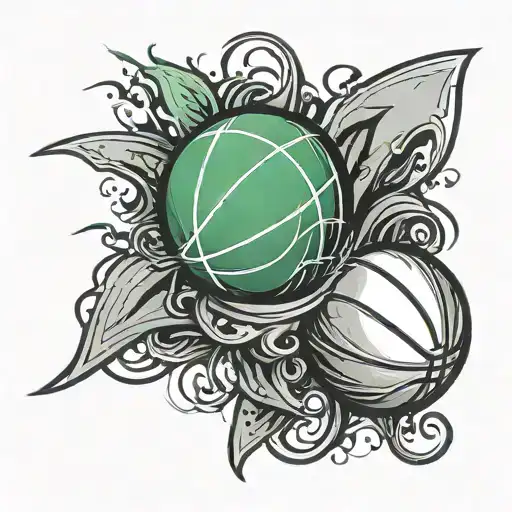 Green Basketball