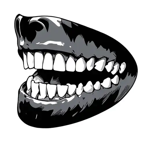 Jaw Knee Teeth