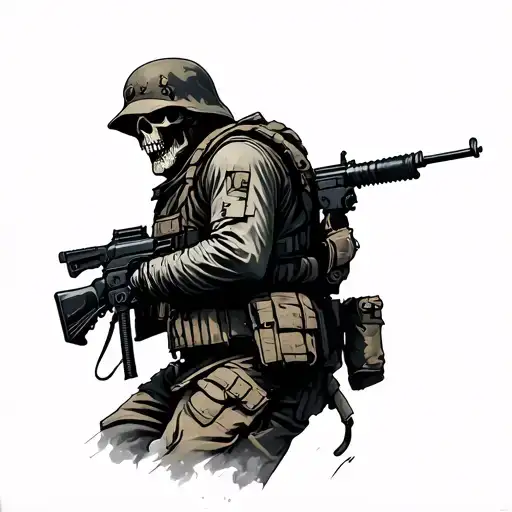 Dead Walking Soldier