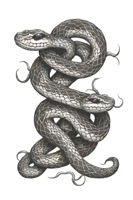 Snake Intertwined