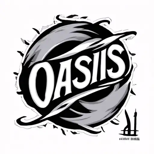 Oasis Band Logo Incorporated