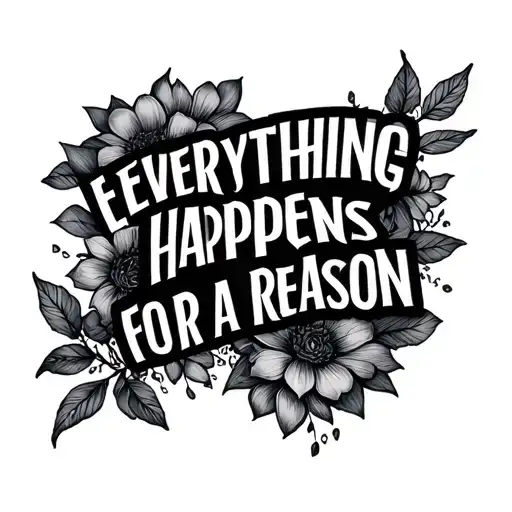 Everything Happens For A Reason