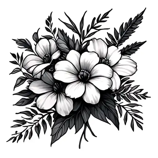 Flower Bouqet Australian Natives For August And September