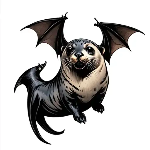 Seal And Bat