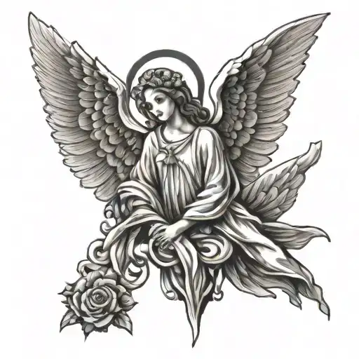 Angel Holy Trinity Symbol
