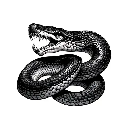 Serpent Eating Itself