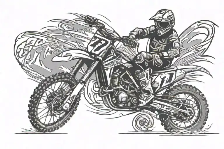 674 Motocross Number
