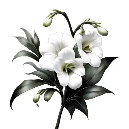 Lilly Of The Valley Flowers Are Ghosts