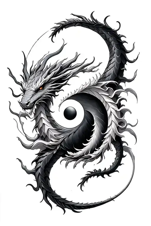 Yin Yang Dragons