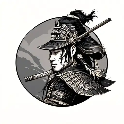 Sleeve Tattoo Japanese Style Ad Samurai