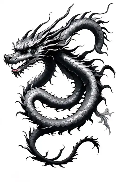 Chinese Dragon Wrapped Tightly