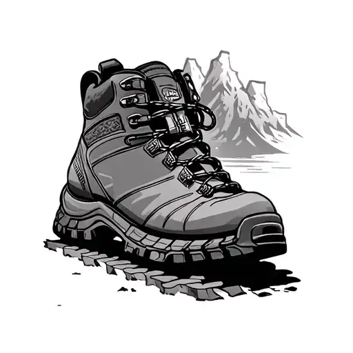 Hiking Boot Tread