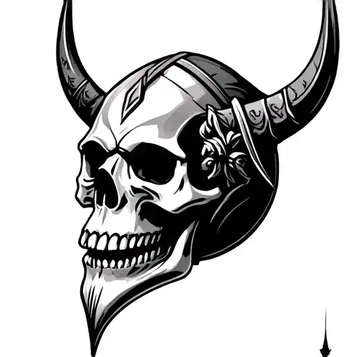 Viking Skull